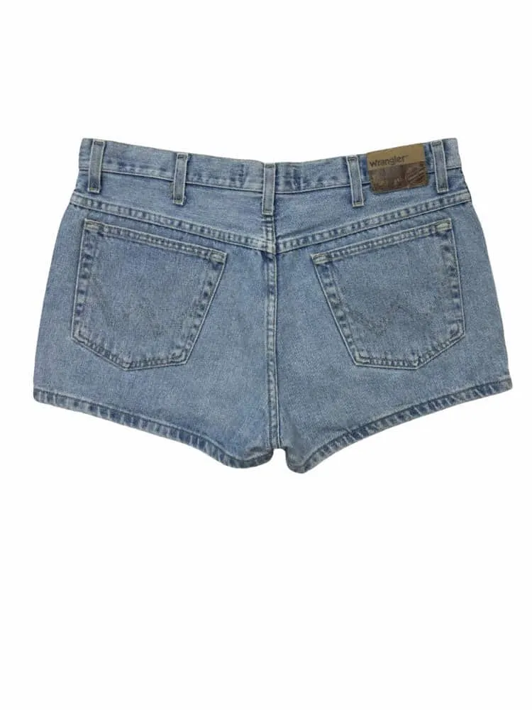 Vintage Wrangler Light Blue Denim Jean Shorts – W34