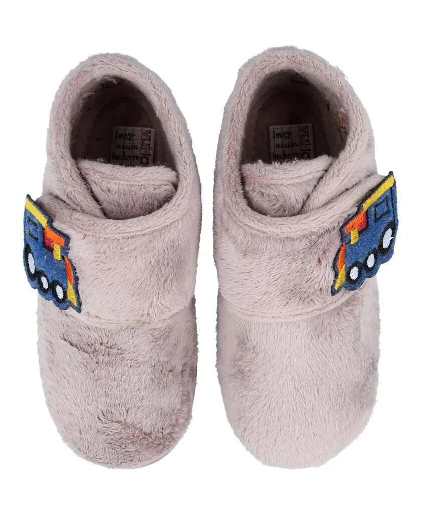 Vul Ladi 5115-123 little train house slippers